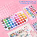 AndStal 24colors-water couleurs huile pastel set kids huile pastel couleur pour la peinture scolaire